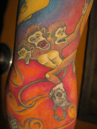 Illustration for article titled An Enormous, Amazing Monkey Island Tattoo